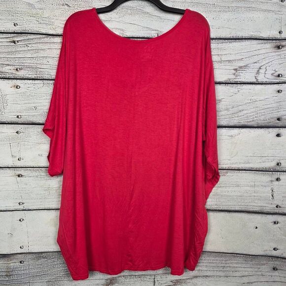 Maurices 24/7 Coral Dolman Top Women’s 3X NWT - Picture 3 of 5